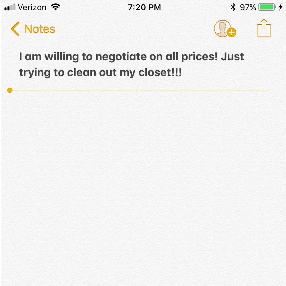 Just send an offer my way!!!